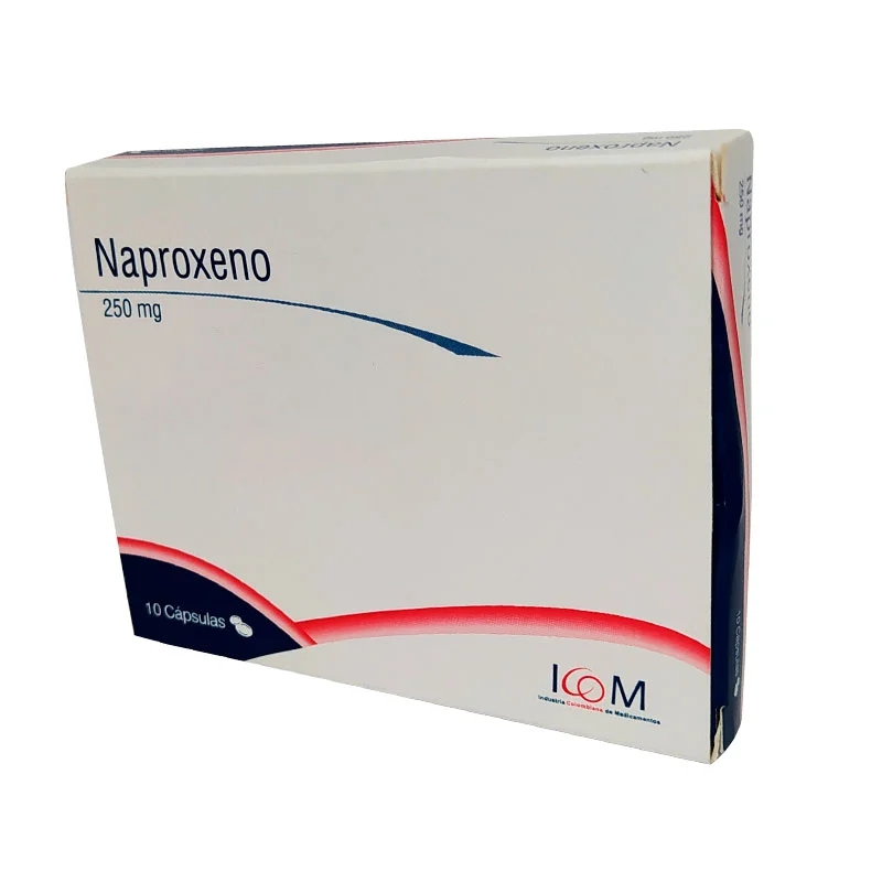 NAPROXENO 250MG CAPS - ICOM