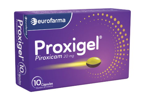 PROXIGEL PIROXICAM 20 MG