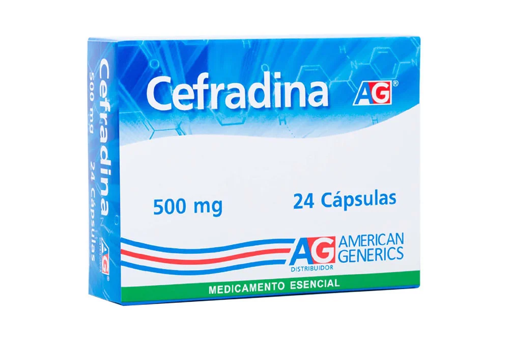 CEFRADINA 500 MG CAP - AG