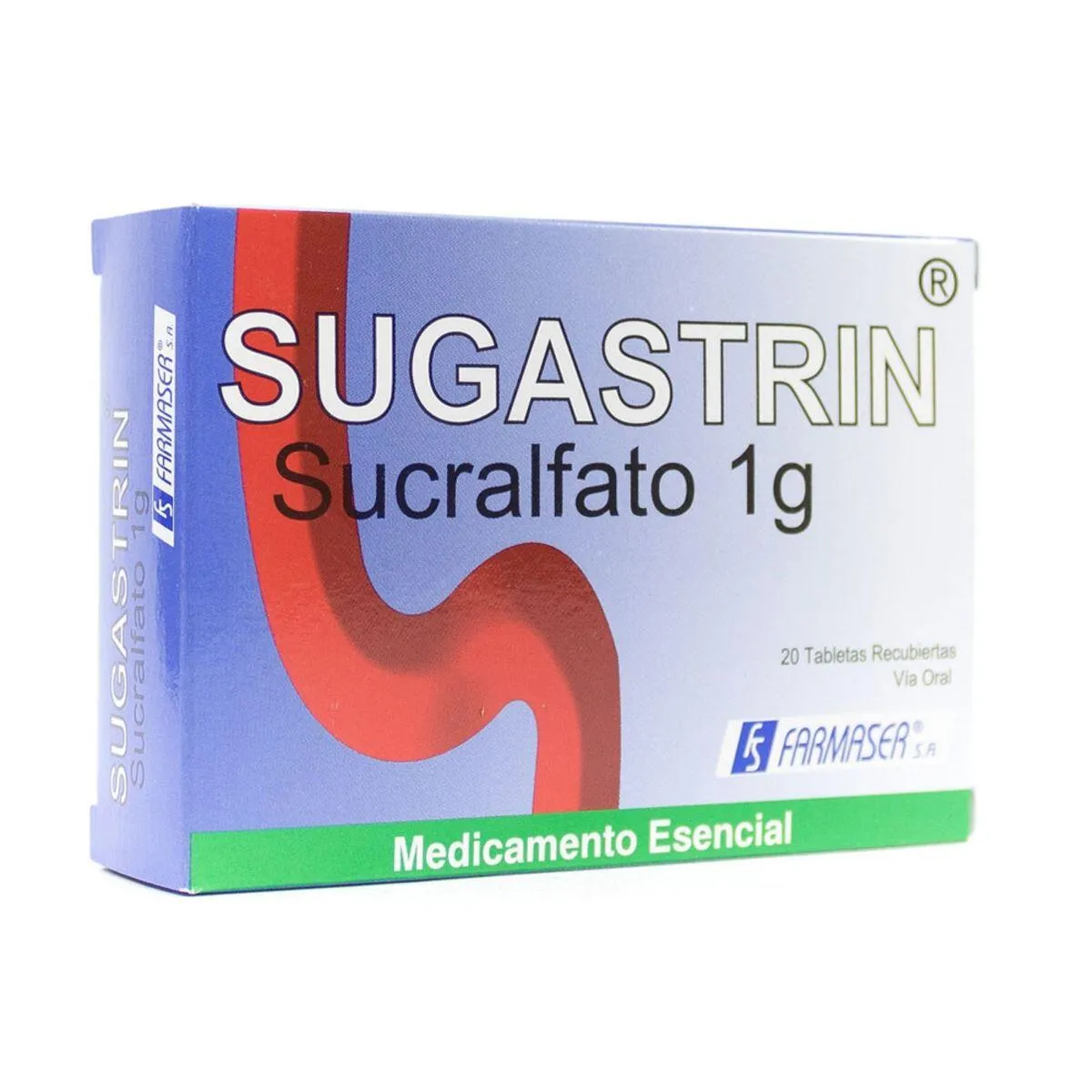 SUGASTRIN SUCRALFATO 1G