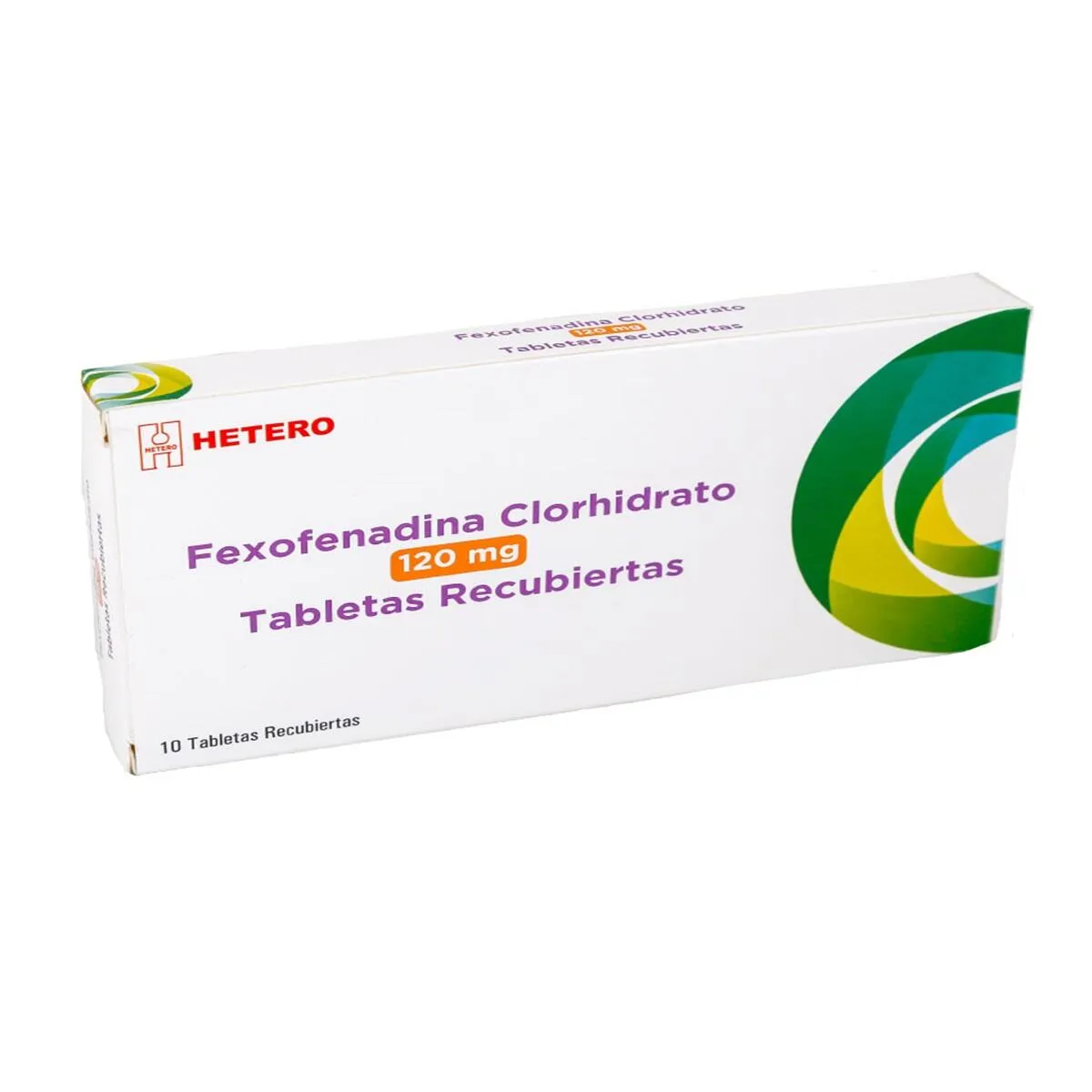 FEXOFENADINA 120MG - HETERO