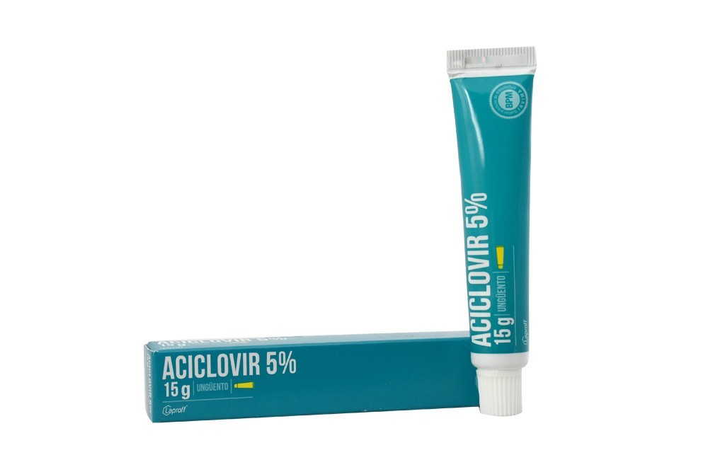ACICLOVIR 5% UNGUENTO X 15 GR