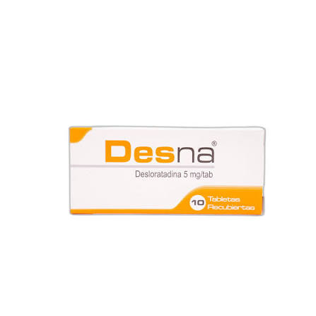 DESNA 5 MG 10 TABLETAS