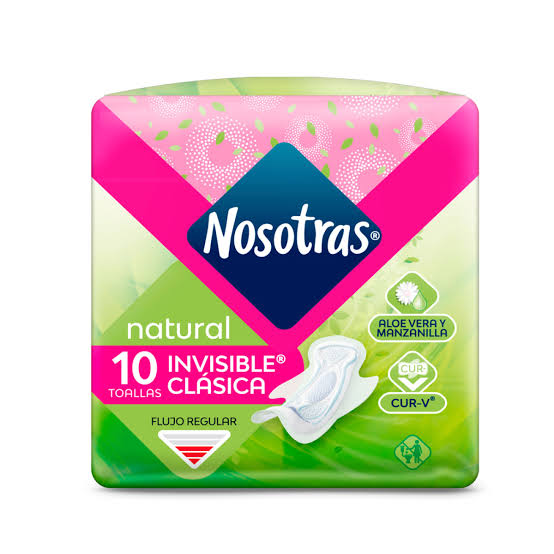 TOA.NOSOTRAS NAT. INV.CLAS.TELA 10UDS