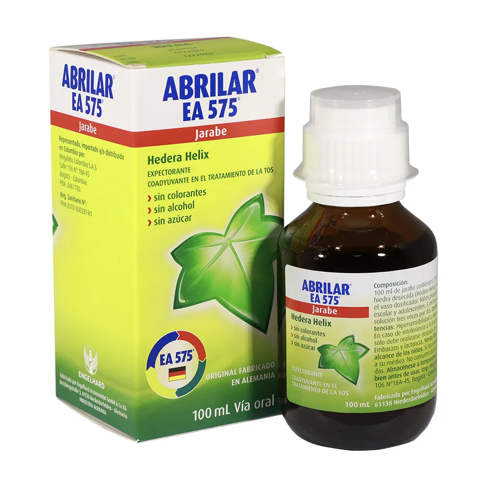 [HEDERA HELIX] ABRILAR EA 575 JARABE X 100 ML