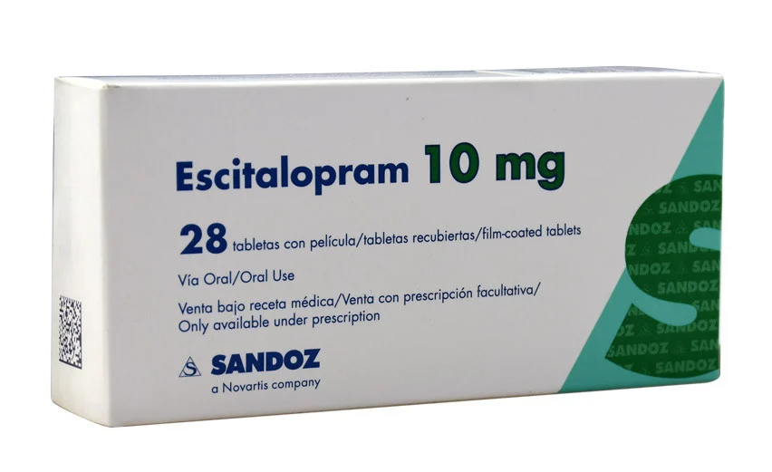 ESCITALOPRAM 10 MG 28 TABLETAS SZ