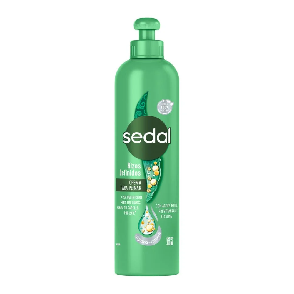 SEDAL CREMA PARA PEINAR RIZOS DEFINIDOS 300 ML