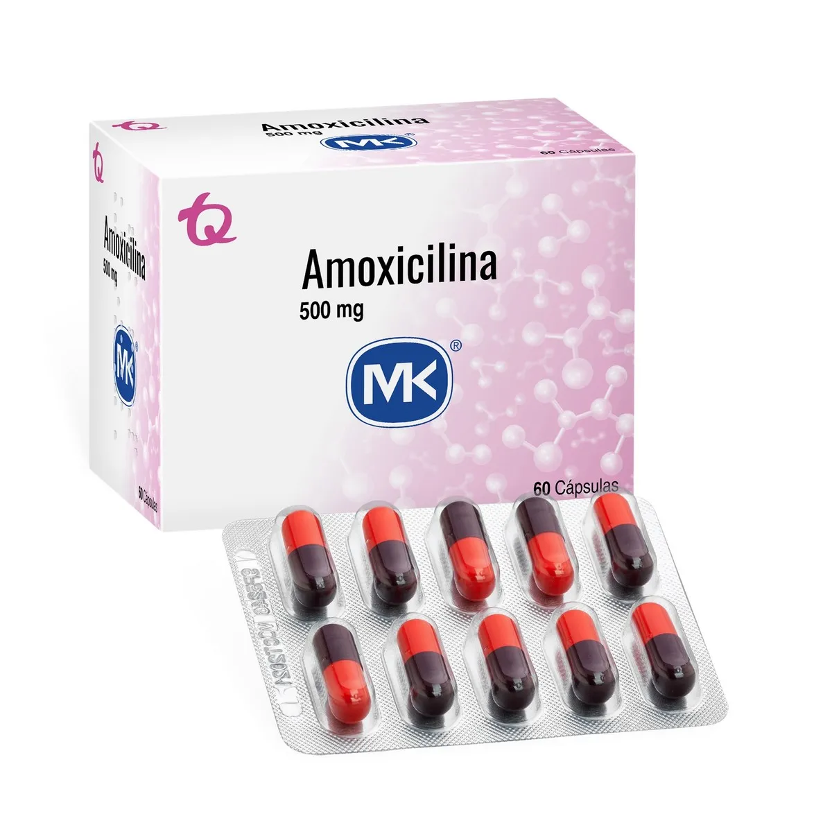 AMOXICILINA CAP 500 MG - MK