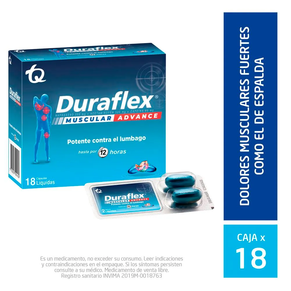 DURAFEX MUSCULAR ADVANCE CAPSULA - MK
