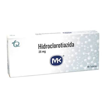 HIDROCLOROTIAZIDA TAB 25MG