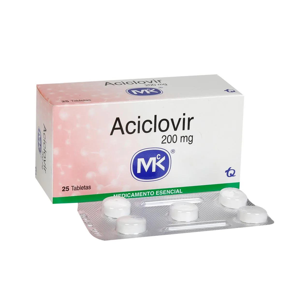 ACICLOVIR 200 MG TABLETAS - MK