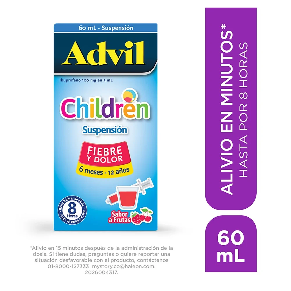 ADVIL CHILDREN SUSPENSION 60 ML - HALEON
