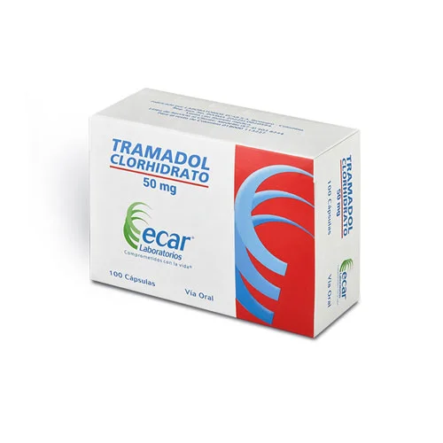 TRAMADOL CLORHIDRATO 50 MG CAPS - ECAR