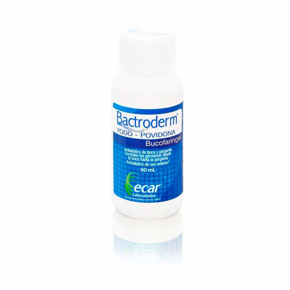 BACTRODERM YODOPOVIDONA BUCOFARING.60 ML