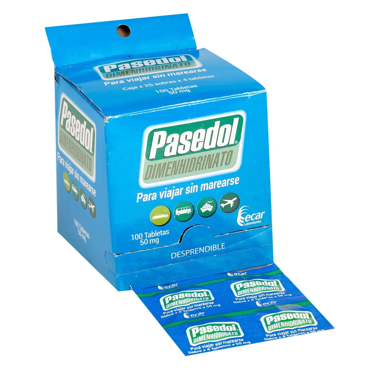 PASEDOL TAB 50 MG X 100 UNI