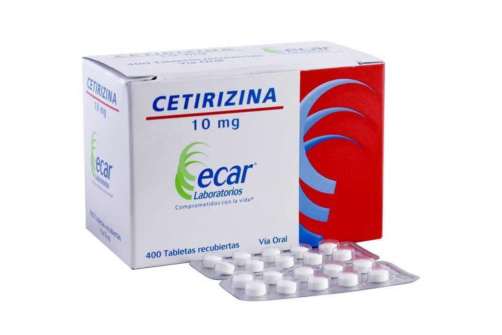 CETIRIZINA 10 MG - ECAR