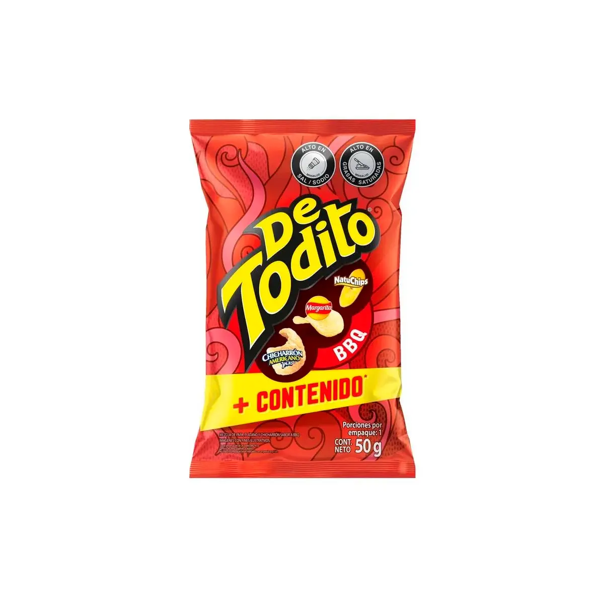 DETODITO BBQ X 50 GR EXTRA CONTENIDO